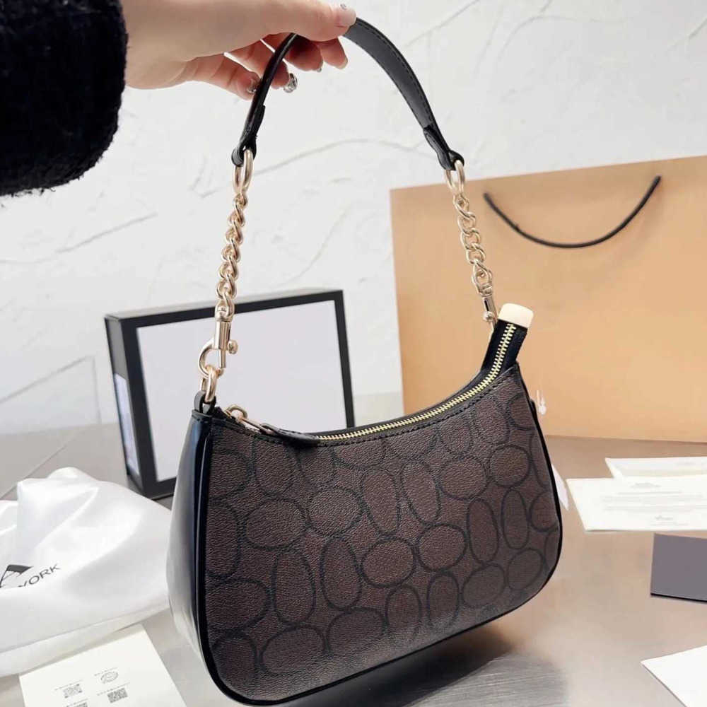 Evening Bags 2025 Designer Underarm Small Handbags Women Shoulder Bag Soft Hobo Half-moon ladies Baguette Purse Chain Strap Croissant bags fashion t