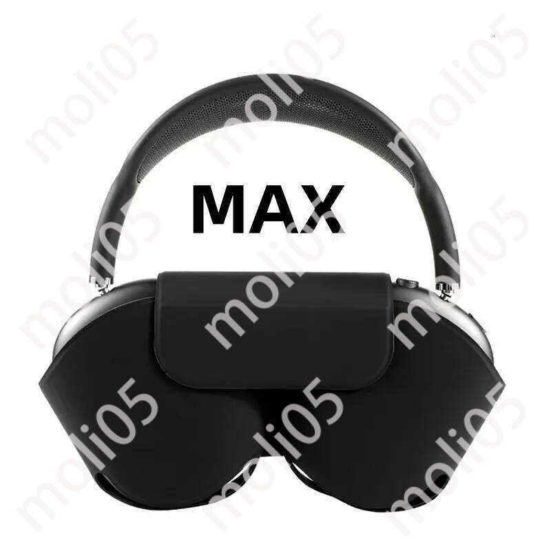 MAX Top ANC Metal Pro max pro 2 3 4 Headband Headphone Accessories Transparent Solid Silicone Waterproof Protective case air Maxs Headphones Case-image-1068499688