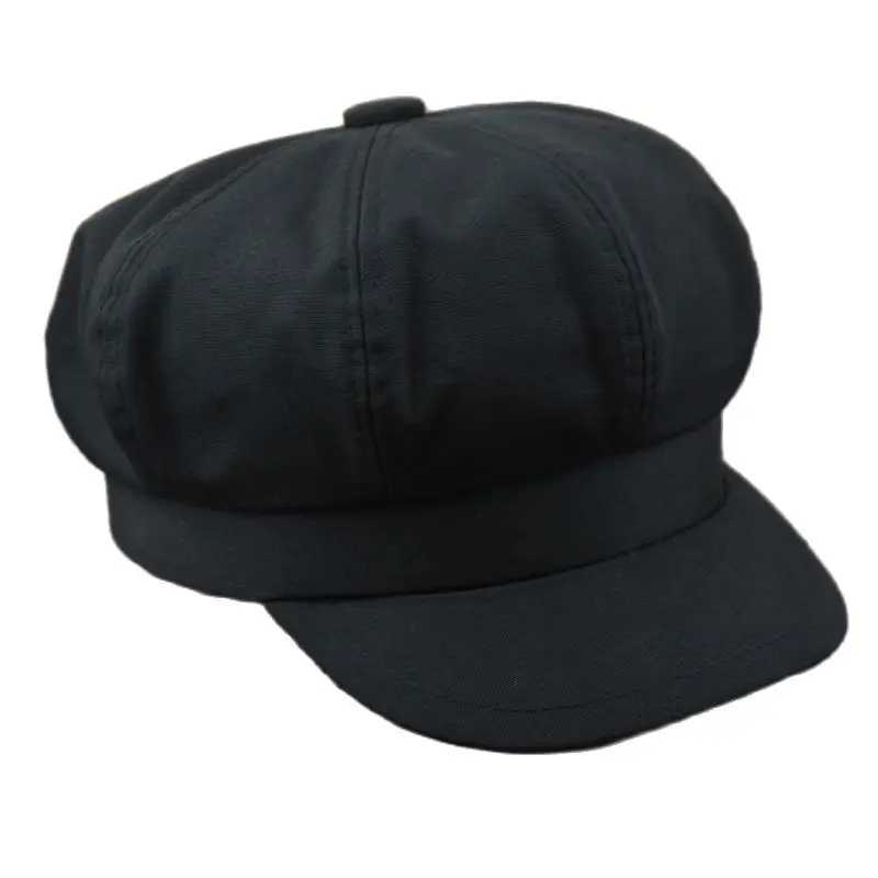 Plus Size Canvas Octagonal Hat Woman Fashion Newsboy Caps Men Big Size Beret 54cm 56cm 57.5cm 59cm 61-62cm 250715