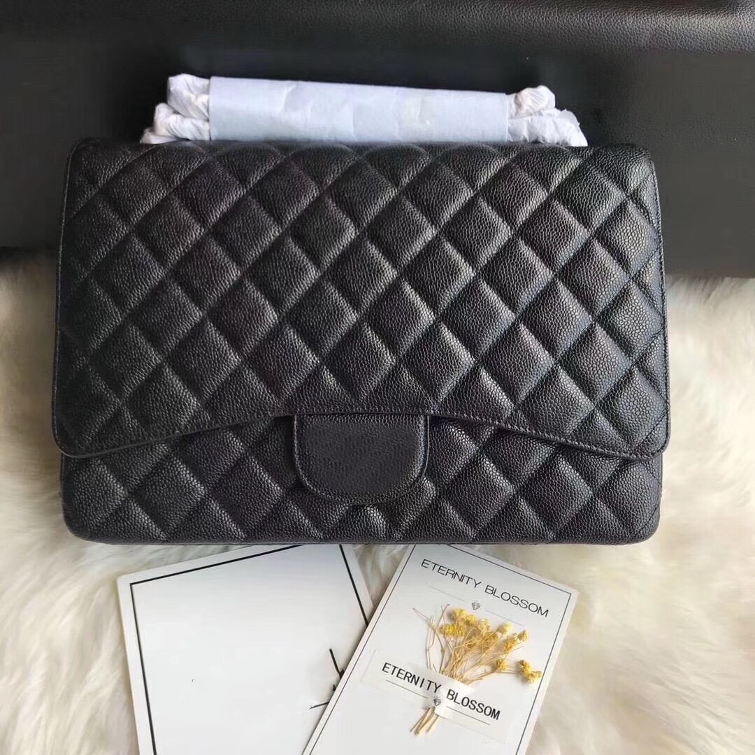 Fashionable Classic Double Layer Flip Bag 10A Mirror Designer Bag High Quality Leather Bag Single Shoulder Bag Caviar Sheepskin Classic Luxury Bag 3