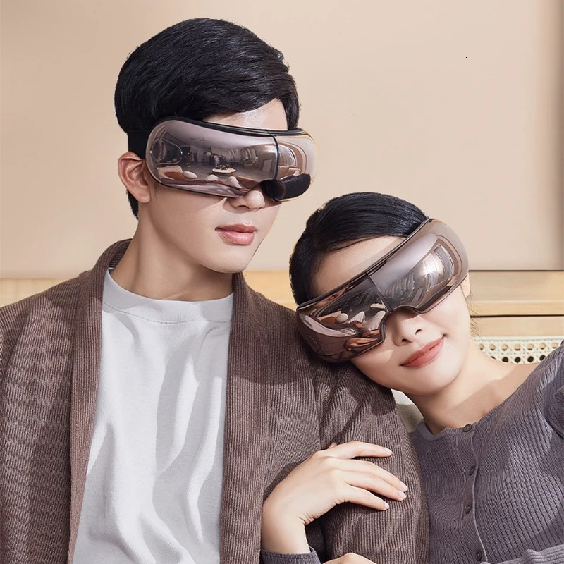 Eye Massager Smart Airbag Vibration Eye Care Eye Massage Removal Relief Fatigue Instrument Compress Bluetooth 250726