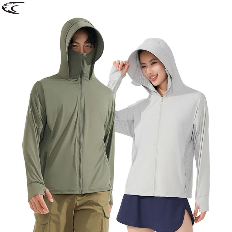 100% Unisex Quick Dry Anti-UV Windbreaker Jacket Summer Sun Protection Outdoor Coat for Men Women Hiking Camping Climbing 250725