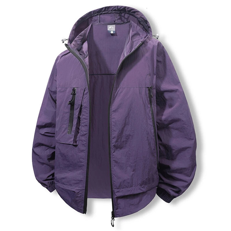 Summer Hooded Jacket for Men and Women Sun Protection Clothing Fishing Hunting Clothes Quick Dry Skin Windbreaker 250725