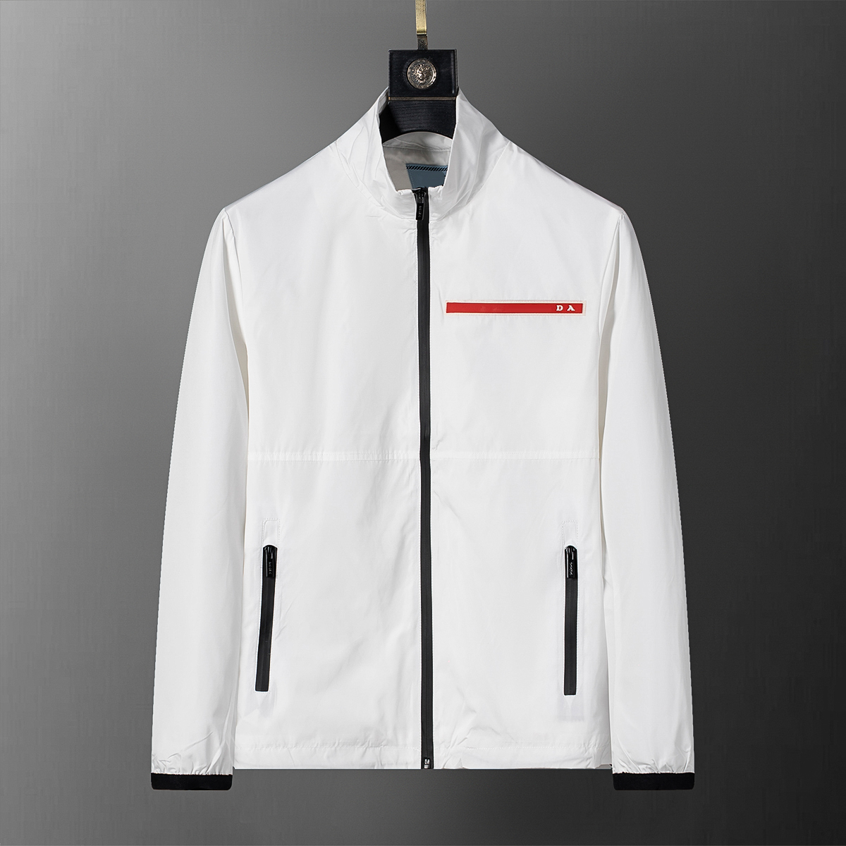 2025 Fashion designer Men Jacket windbreaker Fashion Stand Up Collar Zipper Up Man Coats Spring Bomber Jackets Casual Clothes Asia size M-3XL