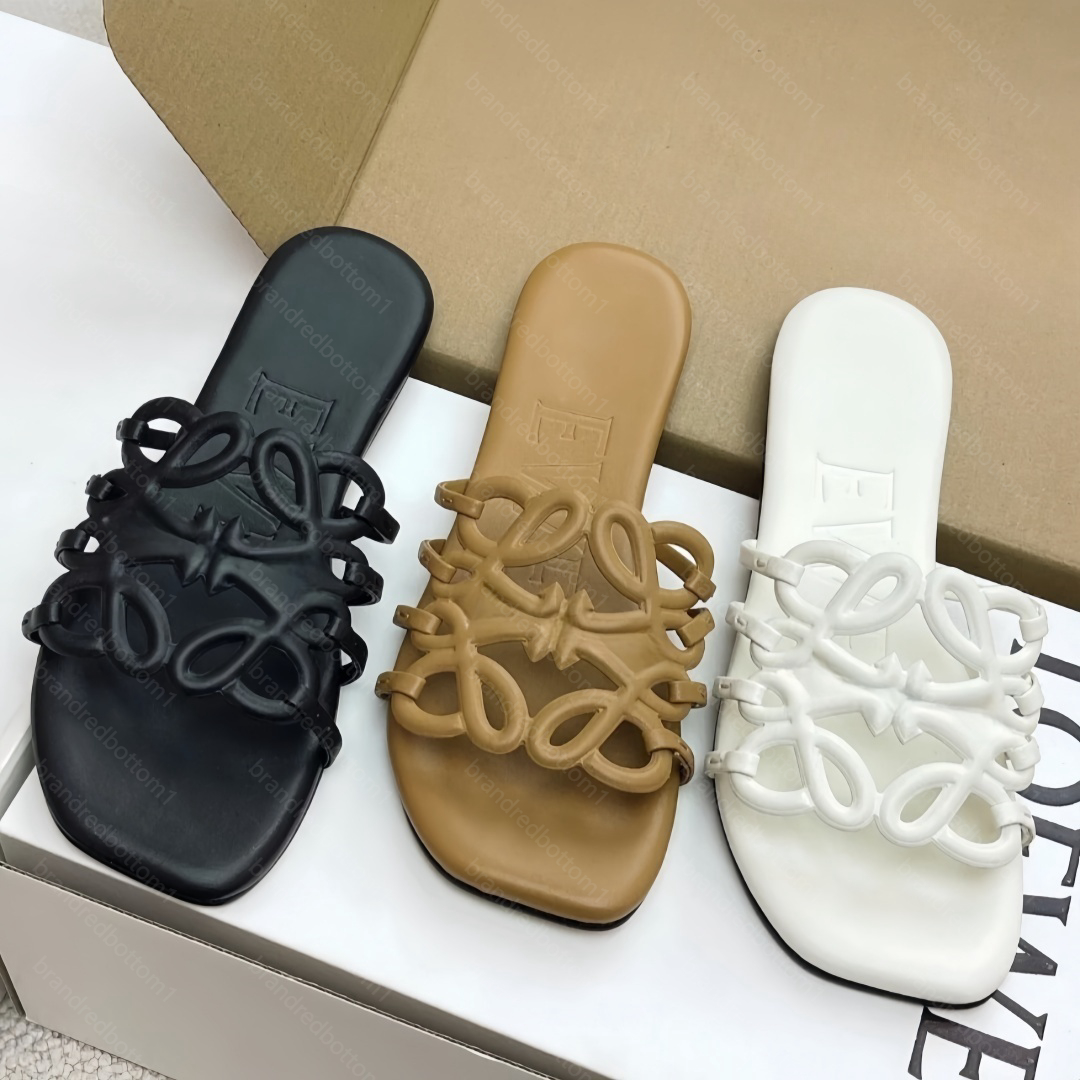 Designer sandals summer women sandals women slippers clothing leather flat shoes beach luxury women rubber slippers sliding outdoor beach size 35-42