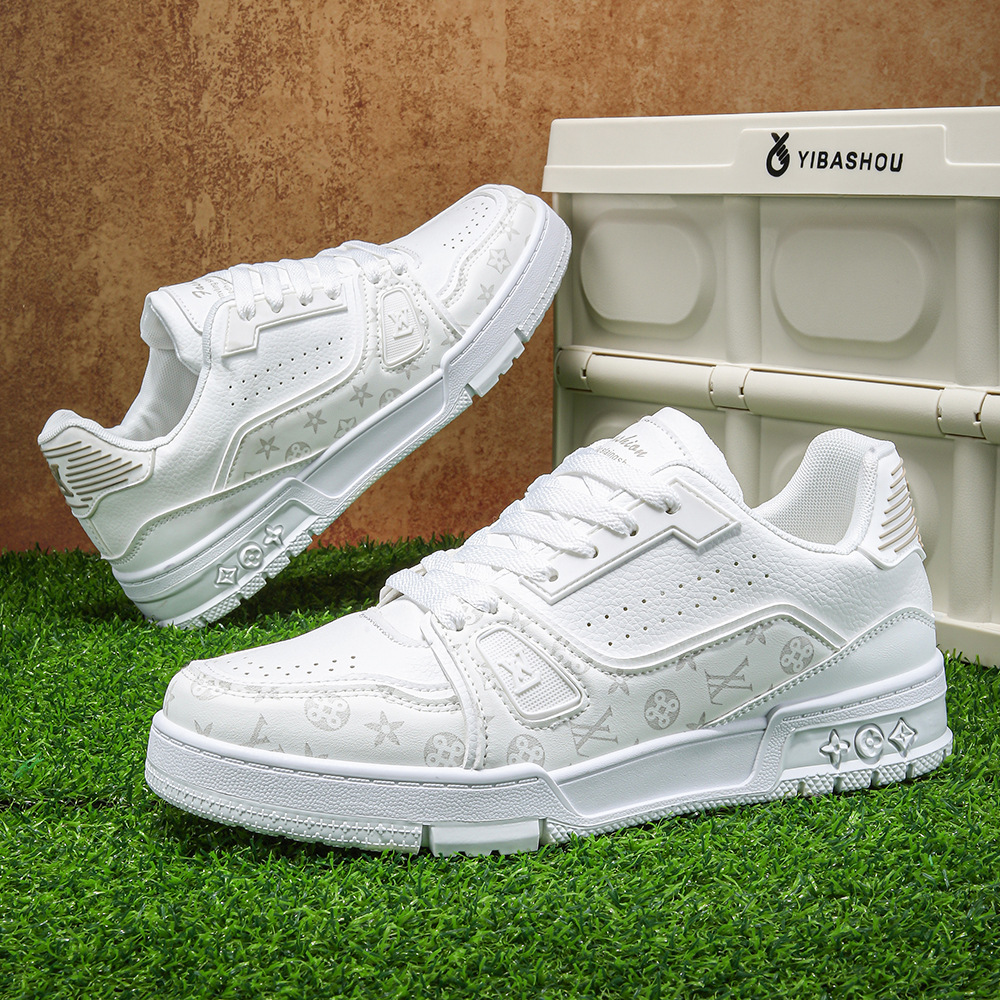 2025 Summer New Men And Women Free Shipping S White Designer Shoes Fashion Casual High Quality Leather Board Outdoor Versatile Sports Skateboarding