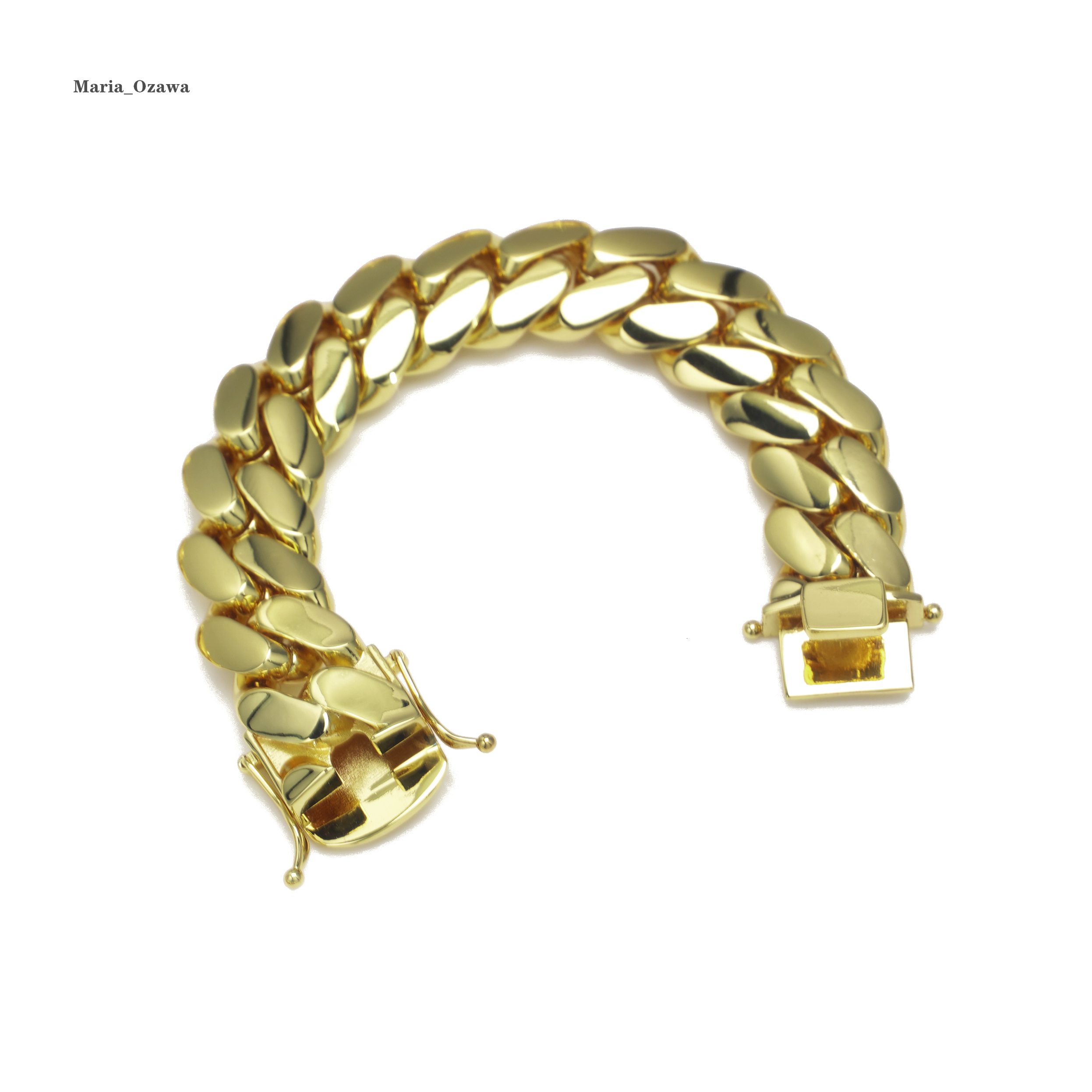 Wholesale New Arrival 14k Gold Plated Chain Moissanite Chain for Men Necklace 10k Gold Cuban Link Chain Fashion Jewelry