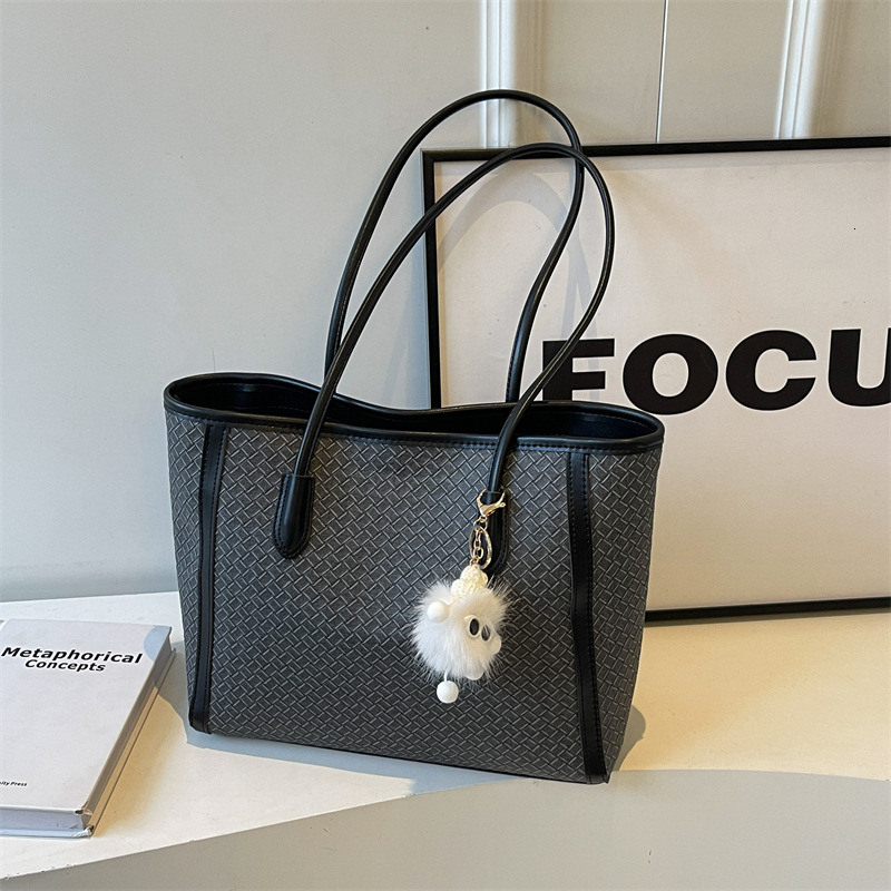 Muse Luxury Designer Bag Vintage Large Capacity Women's Bag 2024 New Trend Korean Style Student Class Tote Bag Wholesale Single Shoulder Commut