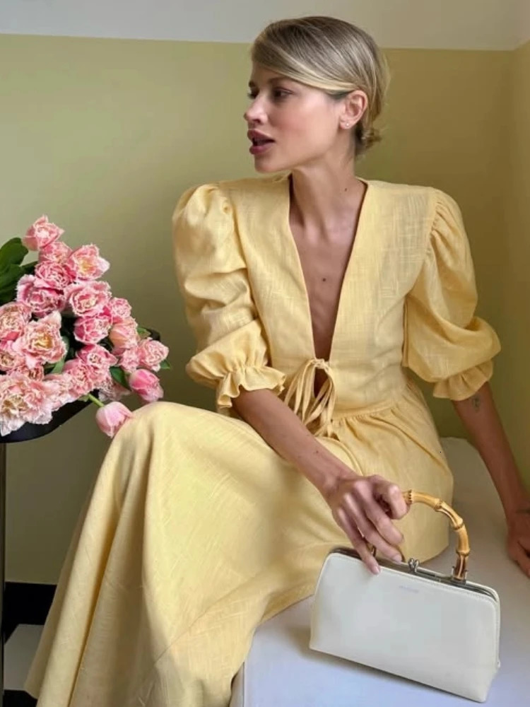 Elegant Lace Up Shirt Long Skirt Set Women Casual V-neck Solid Shirts Slim High Waist Skirts Sets Lady 2025 Chic Street Outfits 250721
