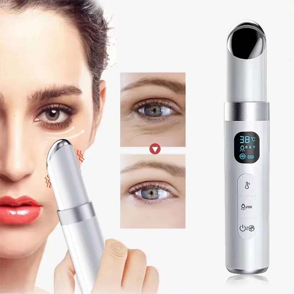 Portable Massager Electric Vibration Wrinkle Anti-Ageing Massage Dark Circle Removal Beauty Face Eye Care Pen