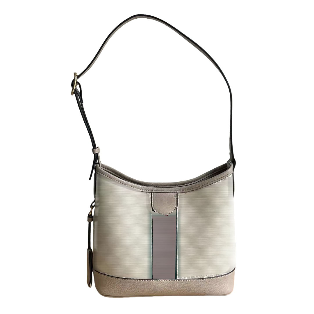 Classic high-quality luxury designer presbyopic shoulder bag handbag classics crossbody women's striped buckle shoulders bags handbags free shi