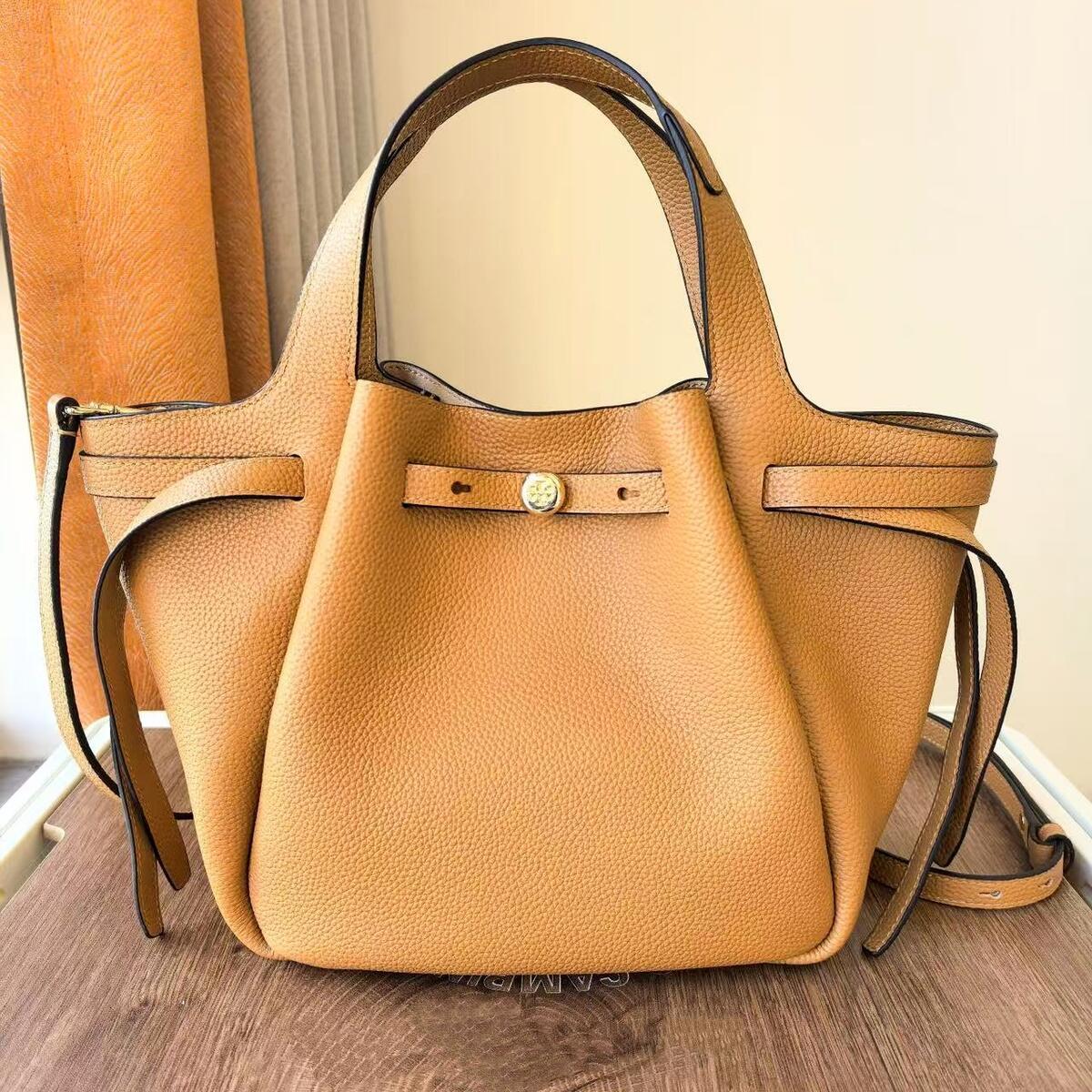 Designer Tote bag women's large-capacity shoulder bag leather luxury bag 10A high-quality brand bag fashion bucket bag