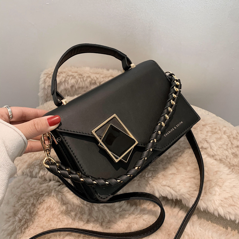 Muse Luxury Designer Bag Women's Vintage Small Square Bag New Niche Design High-End Fashion Commuter Chain Handbag Shoulder Crossbody Bag