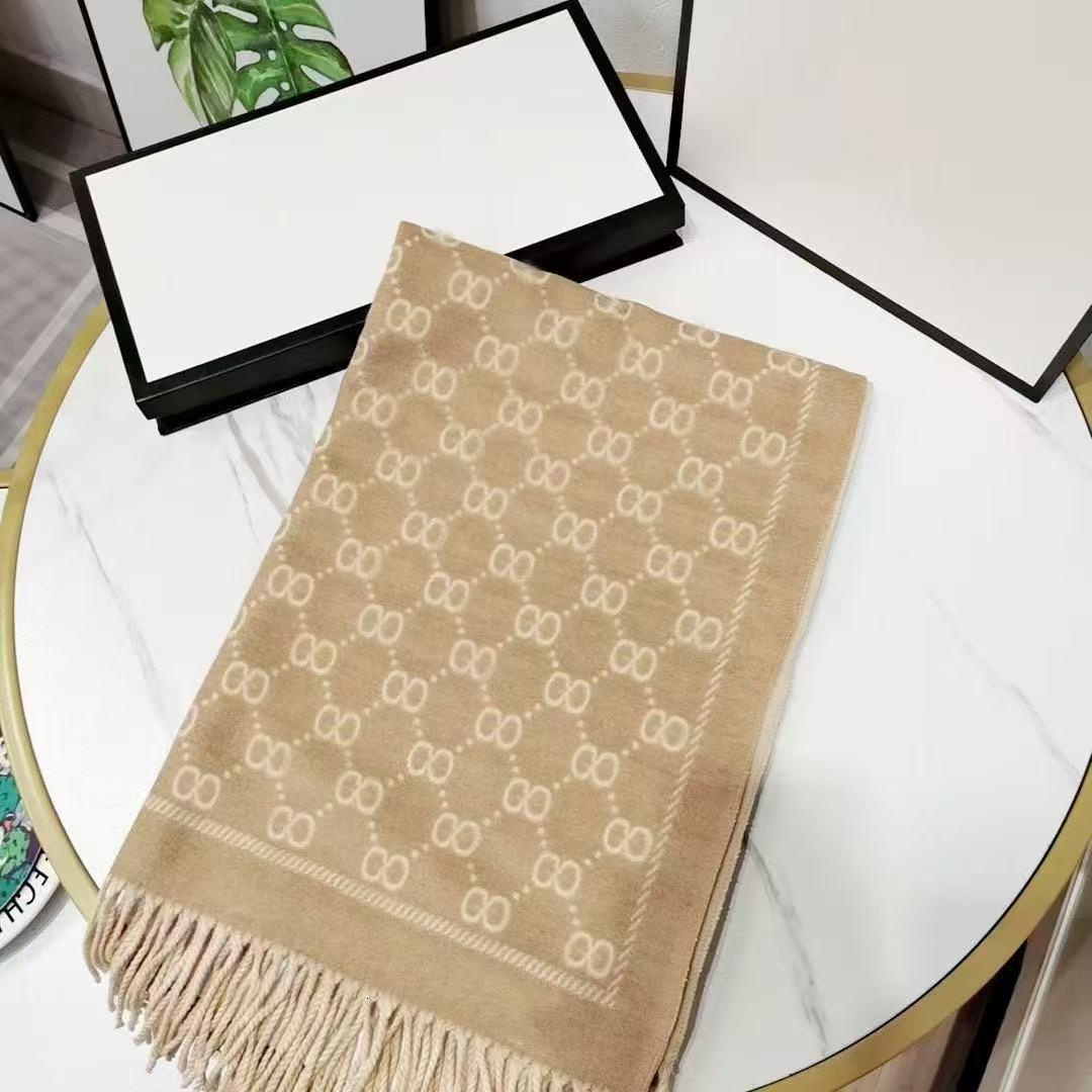 Scarf Designer Scarf Luxury Scarf For Women Soft Wool Autumn Cotton Warm Shawl Scarf Designers Christmas Gifts Fashion High-Quality Cold-Resistant 0