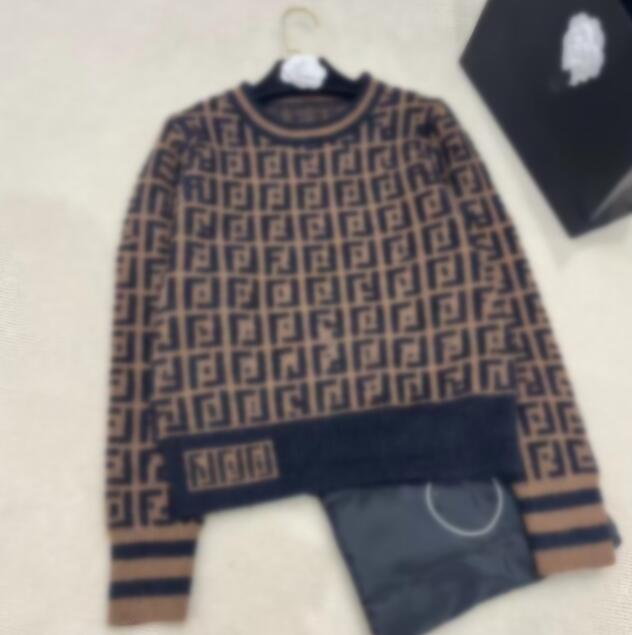 designer clothes New Women's Sweaters Knitwear Luxury brand coat Women designer Brown Sweaters