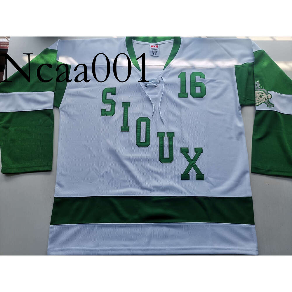 Nc01 Hockey jerseys Physical photos 1959 Retro North Dakota Fighting Sioux WHITE Men Youth Women High School Size S-6XL or any name and number jerse