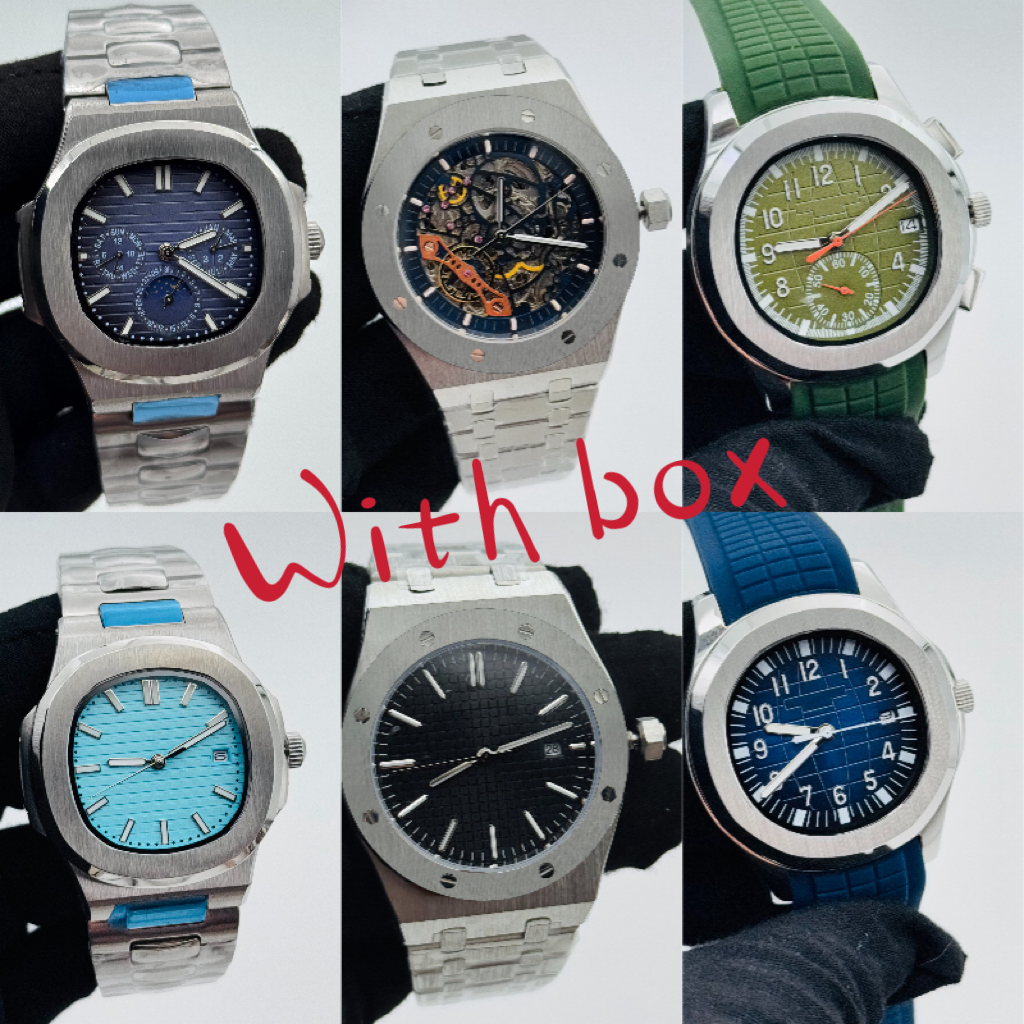 Luxury men designer automatic movement full 904L stainless steel strap waterproof sapphire glass watches wristwatches montre de luxe watch gifts