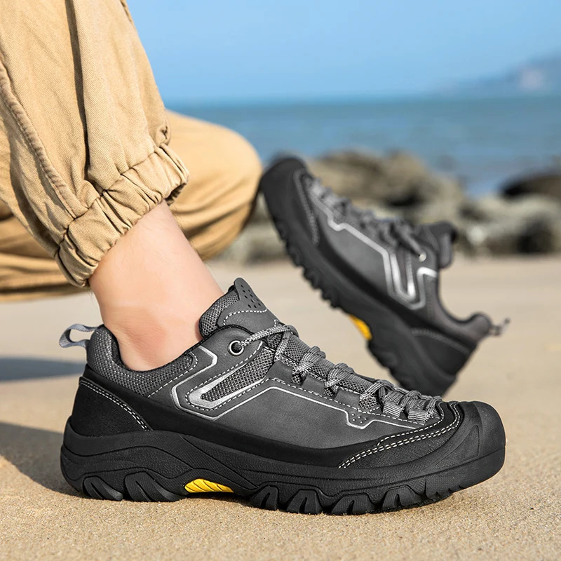Summer High-Quality Simple Outdoor Plus Size Mens Shoes Casual SporHiking Shoes Lightweight Couple Style Breathable Comfortable 250725