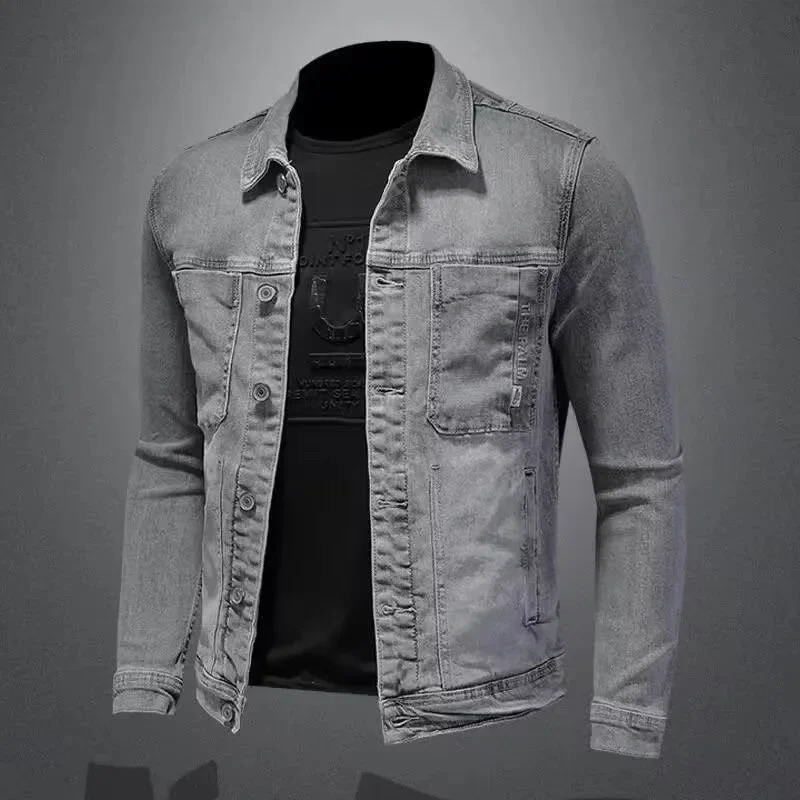 2024 Spring Autumn Trendy Mens Loose-Fit Jacket Ins High Street Style Hong Kong Japanese Harajuku Style Korean Version250801