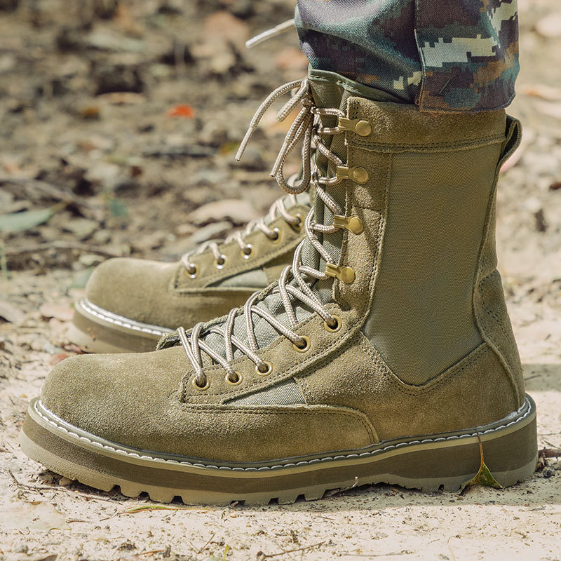 Maden Winter Boots Boots Mens Retro Suede Boots Desert Boots Casual Chaussures chaudes et sûres Chaussures de combat de randonnée en plein air 24