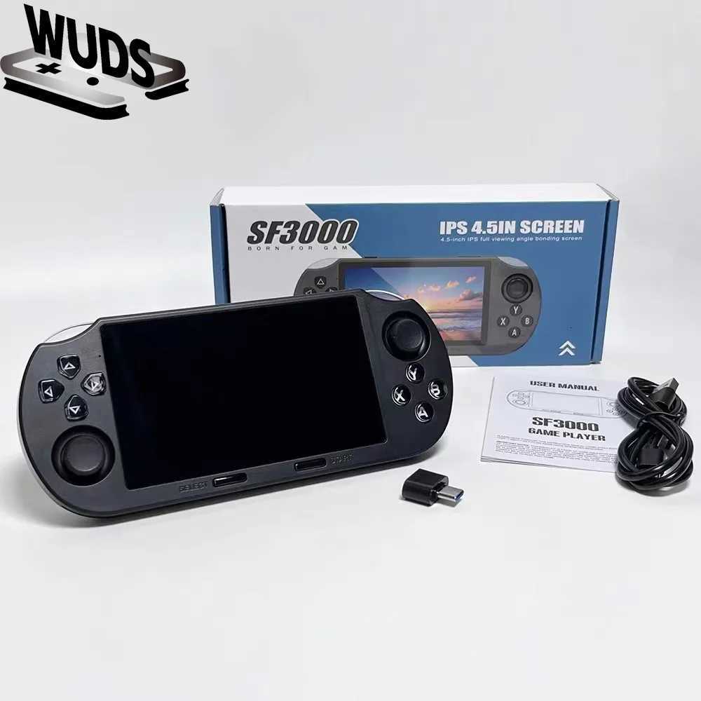 WUDS SF3000 Retro Handheld Game Console 4.5 Inch IPS Sn Games hine Wireless Mini Portable Game Player C251028-image-1068561034