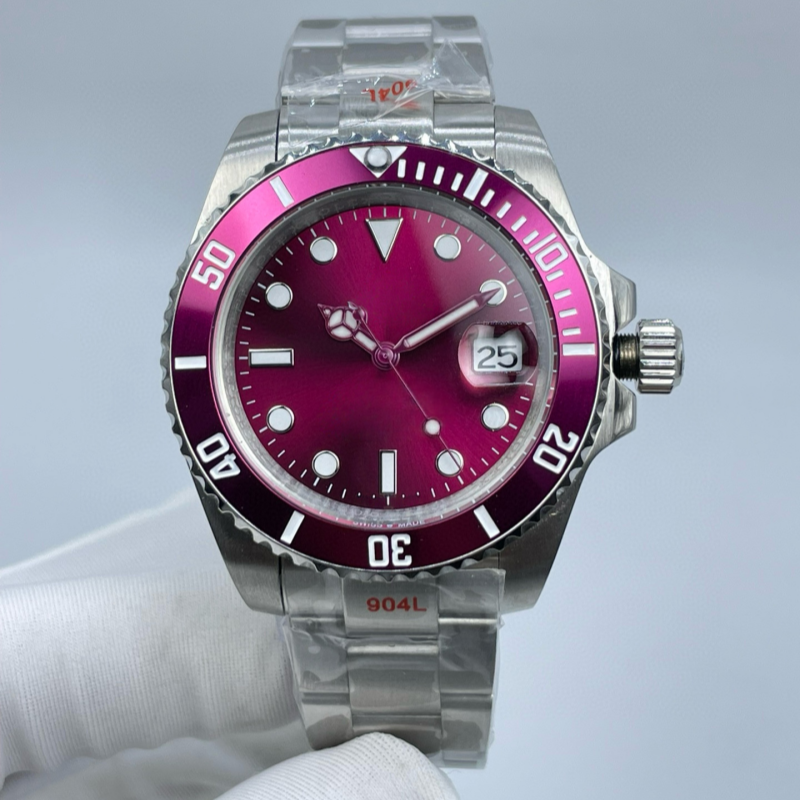 Latest Automatic Mechanical Watches Size 40mm Hardlex Crystal Stainless Steel Waterproof Mechanical Watch Ladies Watch Free of Postage