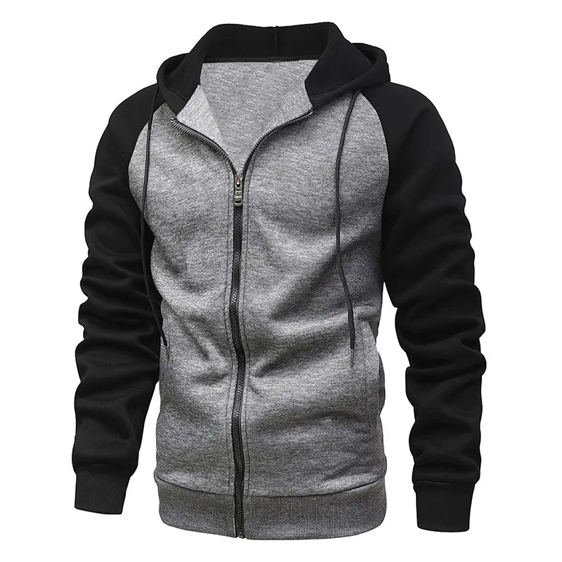 2025 Autumn and Winter Casual Jacket for Men All Elite Wrestling Zipper Hoodie with Pocket Printing Sweater Sportwear250724