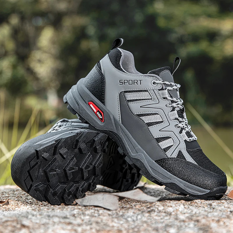 Summer high quality mens outdoor leisure shoes off-road mountain shoes urban leisure hiking Shoes40-47 Breathable Comfortable 250725