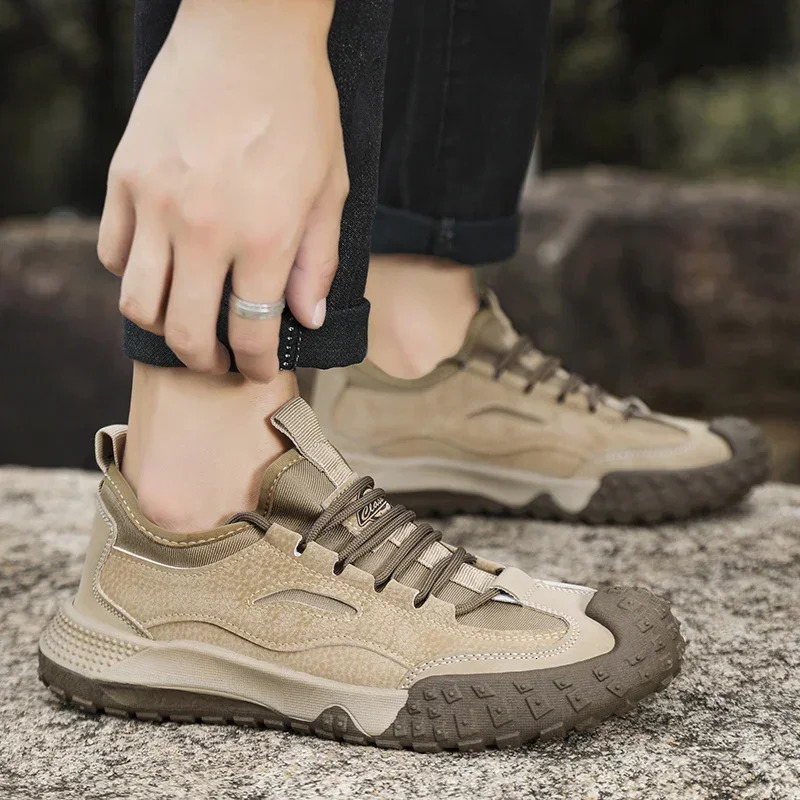 Mens Mesh Shoes Sports Fashion Rubber Sole Tennis Casual Sports Shoes Mens Running Walking Outdoor Hiking Traveling 250725