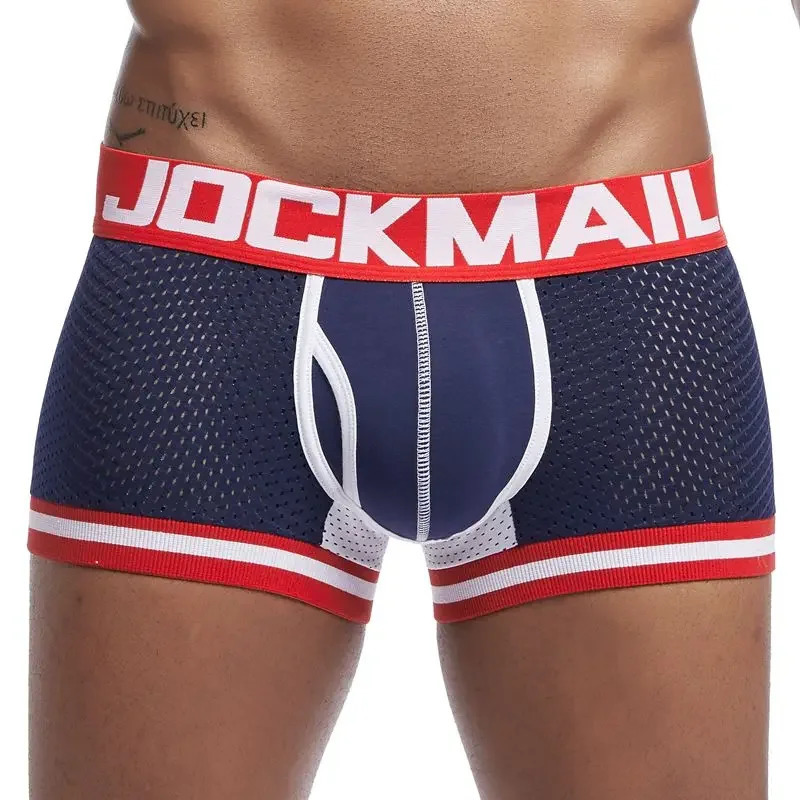 Summer Underwear Men Boxer Homme Nylon Mesh Quick Dry Sports Fitness Mens Underpants Soft Shorts Boxers Breathable 250724