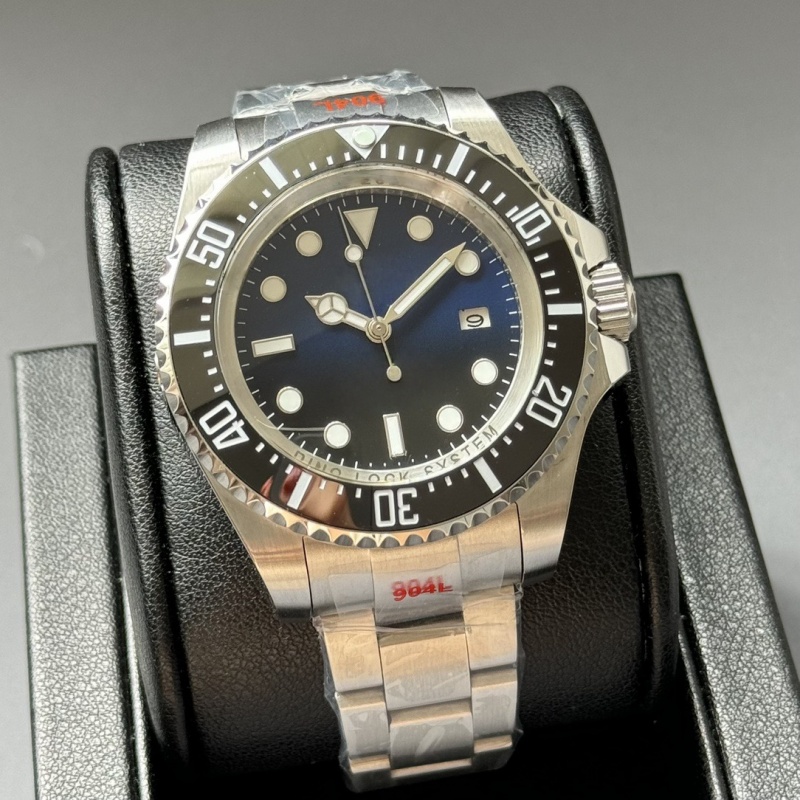 New high-quality automatic Mens Watch Blue Ceramic Bezel 44mm Stainless Steel Strap Case Waterproof Mens Drive Watches Bussiness Wristwatches
