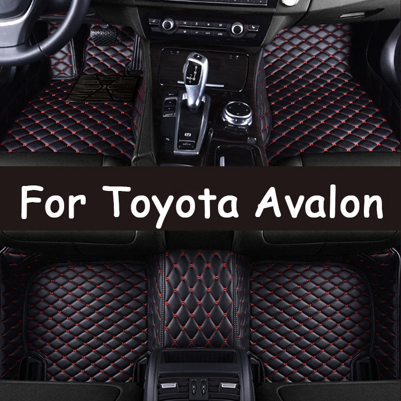 Car Floor Mats For Toyota Avalon XX30 2005 to 2012 Full Set Durable Waterproof Carpet Luxury Leather Mat Auto Rugs Car Accessories-image-1068736609