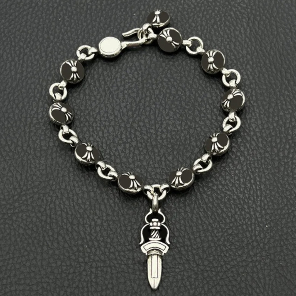 Charm Bracelets Charm Bracelets Chrome Charm Bracelets Designer Bracelet Ch Jewelry Silver Punk Designer Bracelet Vintage Craftsmanship Bracelet Hol