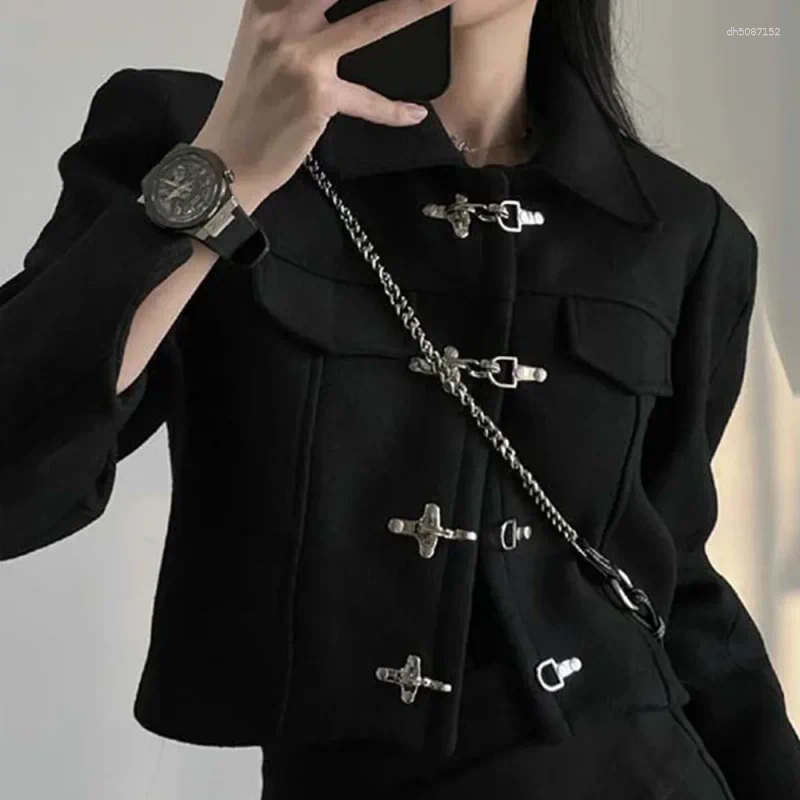 Women's Jackets Spring Autumn For Women 2025 Fashion Casual Sexy Short Coat Womens Clothing Ins High Streetwear Tops Trend