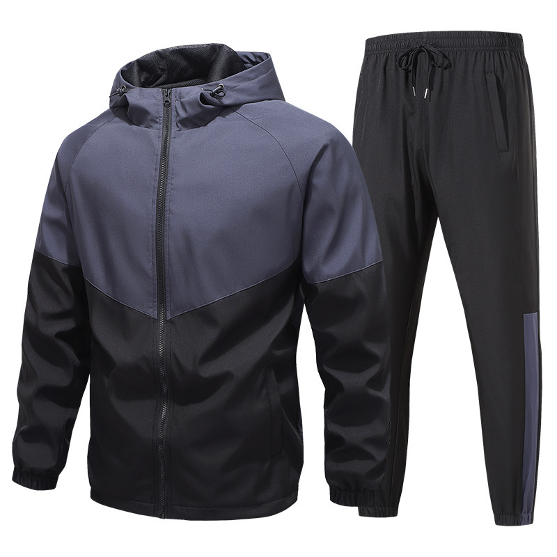 Mens Casual Sports Suit Spring Autumn Youth Trendy Handsome Fashion Brand Mens Clothing