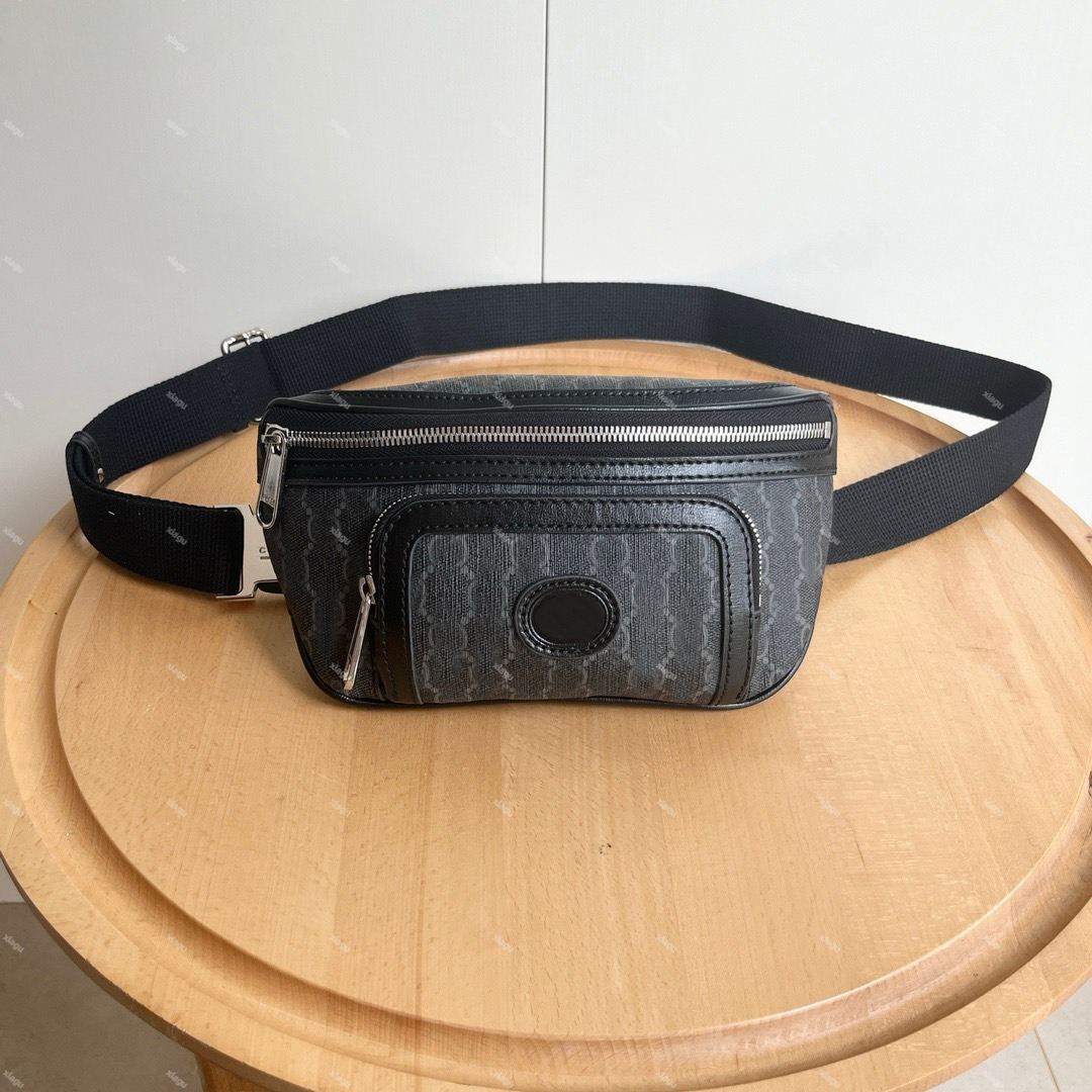 designer bag New Premium Leather Unisex Crossbody Waist Bag Large Print & Lettering Design, Minimalist Stylish Fanny Pack