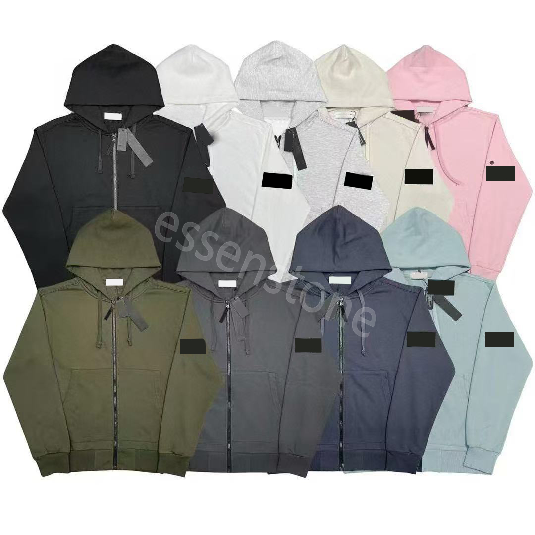 Designers Mens stonestones hoodie sweater jacket zip hoody women casual badge Logo Long sleeve loose sweatshirt sweaters islstone jacket sweatshirt