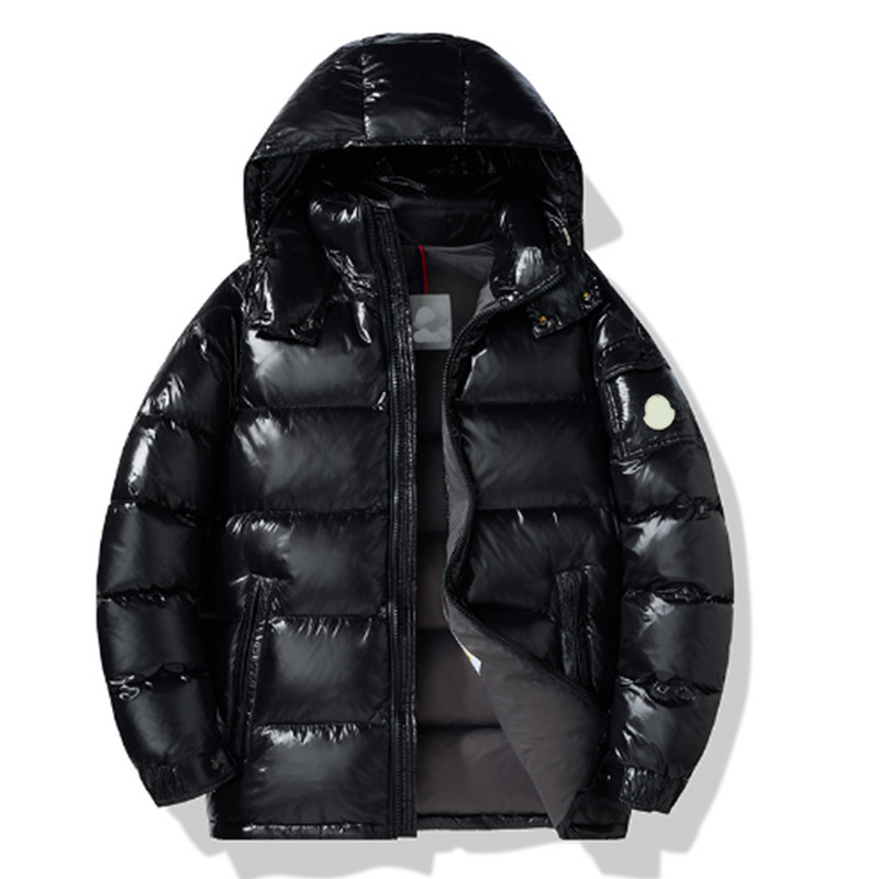 Children clothing designer down jacket thick jacket for boys and girls long sleeved hooded jacket winter warm jacket down jacket H251023-image-1081306285