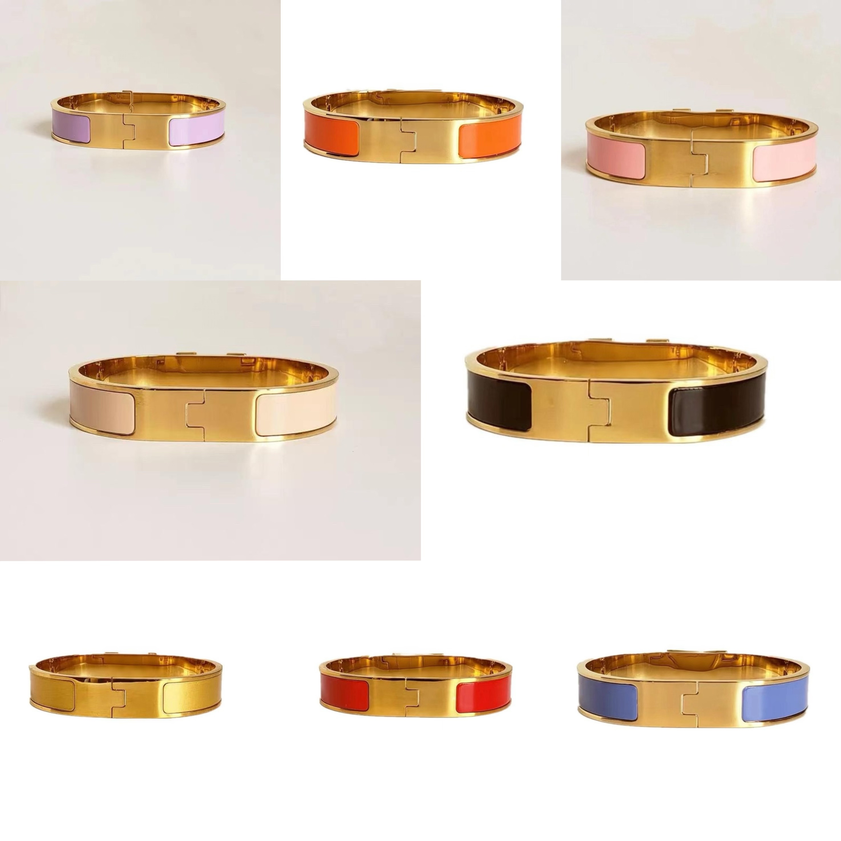 hot sale designer bracelet for women fashion gold plated bangle stainless steel womens mens gold silver cuff for men and woman fashion Jewelry size