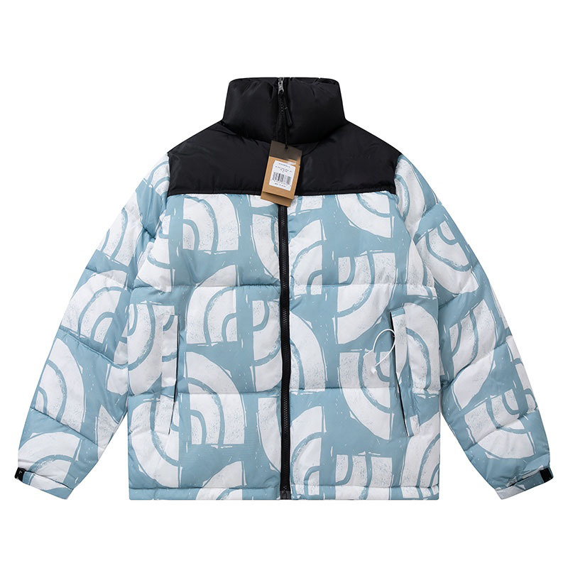 Mens Down Luxury Designer Classic Embroidered Men's and Women's Same Size Breadman Loose Large Size Warmth