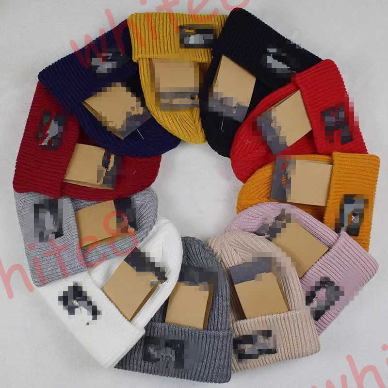 Beanie/Skull Caps designer Hat Style Cold-Proof Knitted Hat for Men and Women Outdoor Warm Wool Hat Student Cold Hat