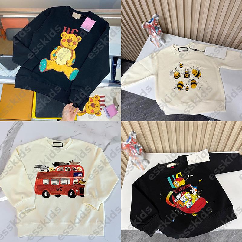 Cartoon Printed Hoodies Kid Designer Long-sleeve Sweatshirts Boy Girls Outerwear Luxury Clothes Children -8 High Quality Pullover Tops Kids DPD25073