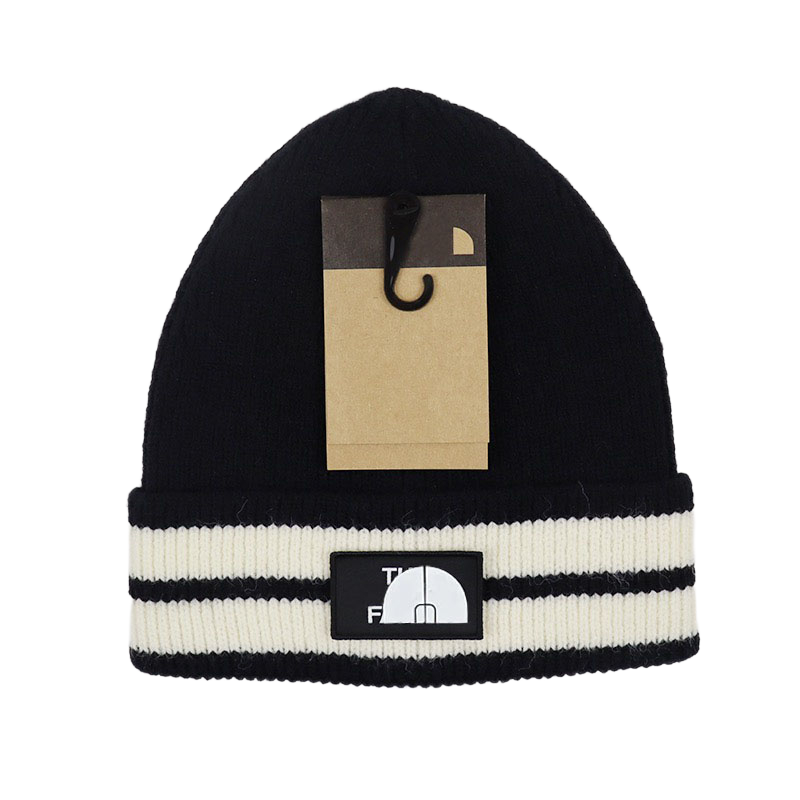 Beanie/Skull Caps designer Beanie Hat Europe Knitted Hat North Beanie Cap Men Women Autumn Winter Warm Skull Casual Fitted Unisex Fashion Pullover B