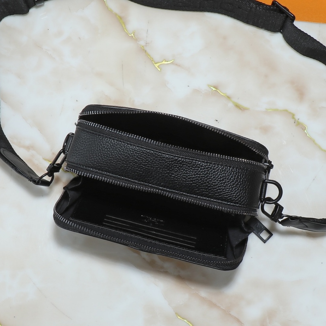 Alpha Wearable Luxury Designer Monogram Holder Purse Card Holder Luxury Shoulder Purse men Leather classic Vintage Nano Removable Shoulder Straps Ha
