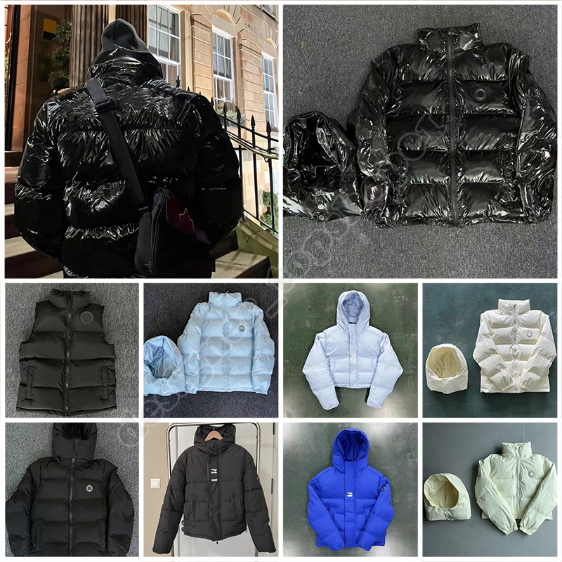 mens jacket Down Men's Parkas Glossy Shiny down jacket women outdoor jacket vest thich winter designer man Warm Feather Multicolor coats Fluffy