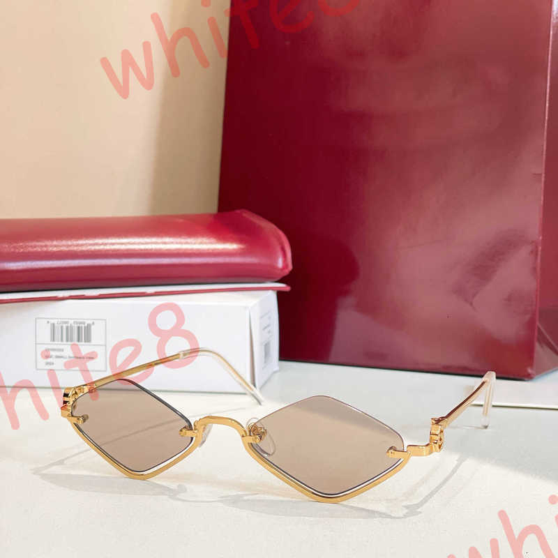 Luxury Designer sunglasses for women 10A mirror quality mens sunglasses Fashionable Commuter Half Frame Driving Travel Beach Party Anti-UV Sunglasse
