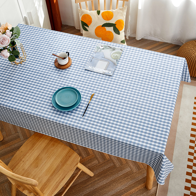 Oil No Wash Book Tablecloth Rectangular Tablecloth Waterproof Dining Table Mat Resistant-image-1099552477