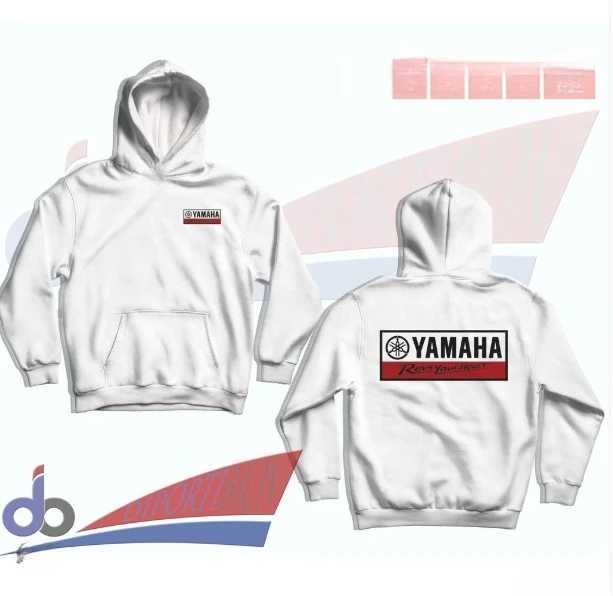 Yamaha oversized hooded sweatshirt mens 2025 summer breathable cotton hoodie couple motorcycle sweater hoodie T250730