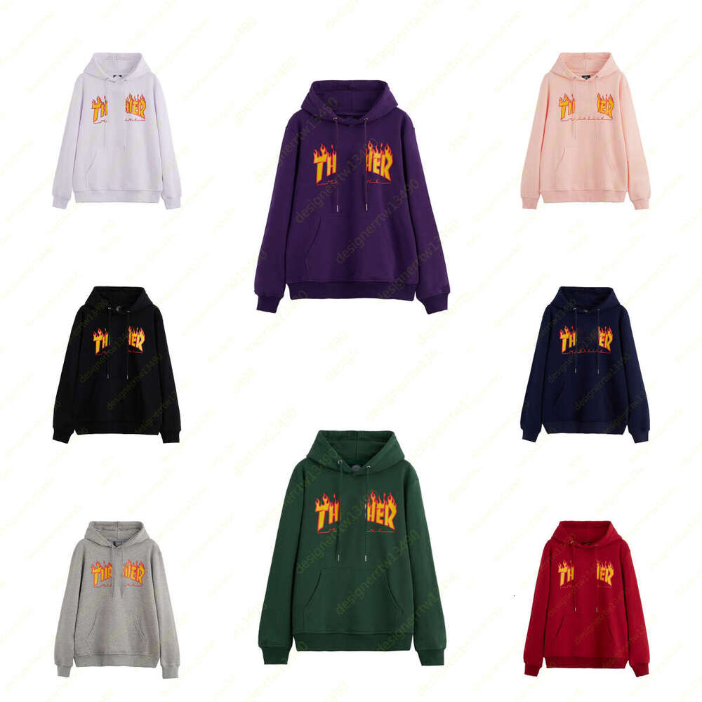 designer sweatshirt mens womens hoodie autumn winter pullover hoody classic brand letter print high quality long sleeve Thrashers hoodies