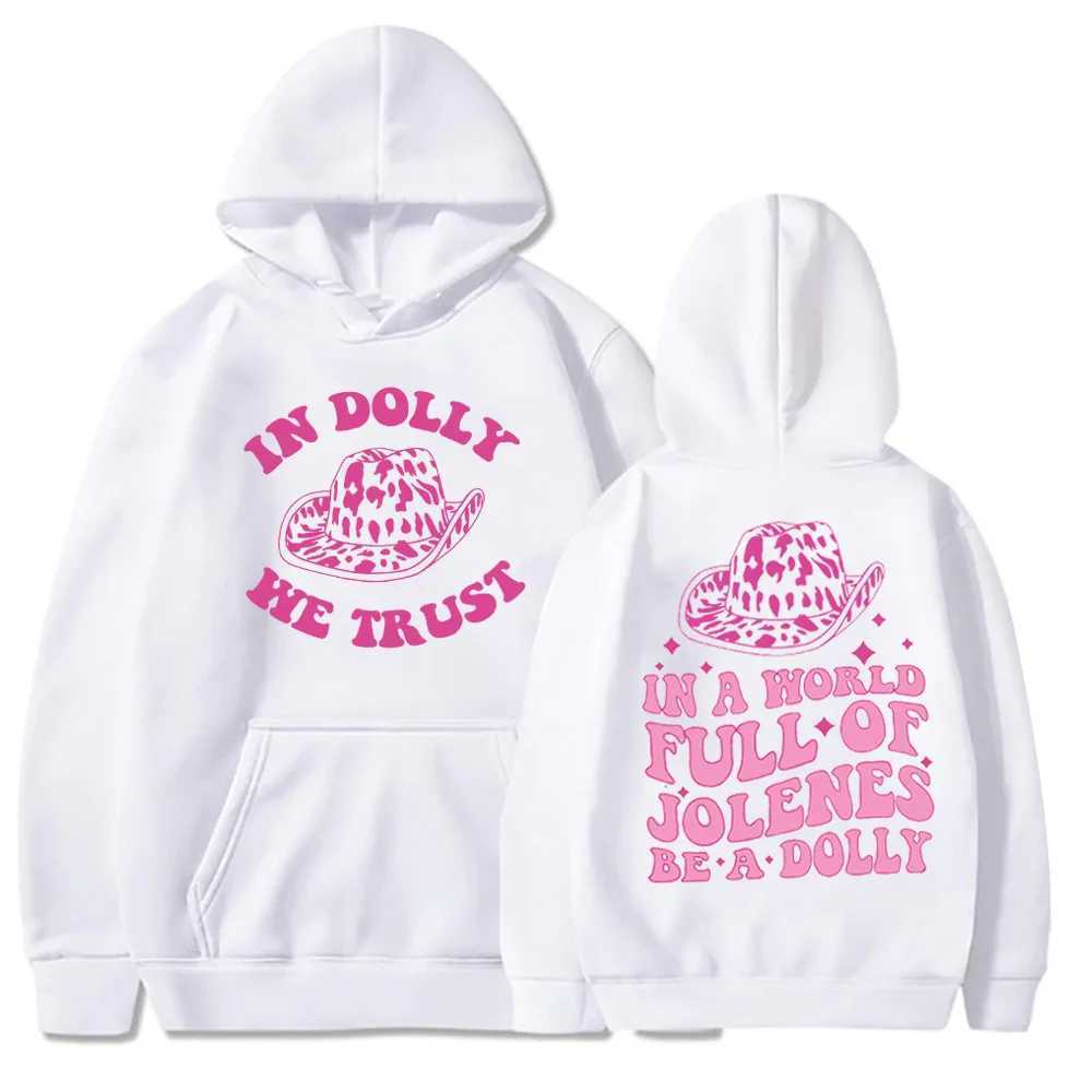 Dolly Parton Album Jolene Fashion Creative Printed Hooded Sweatshirt Autumn and Winter Trend Personzed Strt Mens Hoodie T250730